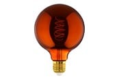Żarówka LED - EGLO Żarówka światła LED G125 Globe 4W/620 30 lumen copper dimmable E27 - 110093