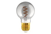 Zarówka LED - EGLO Żarówka światła LED G60 Globe 4W/820 100 lumen smoke dimmable E27 - 110195