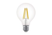 Zarówka LED - EGLO Żarówka światła LED G80 Globe 7.5W/827 806 lumen clear dimmable E27 - 110023