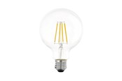 Zarówka LED - EGLO Żarówka światła LED G95 Globe 7.3W/827 806 lumen clear 3-step dimmable E27 - 110181