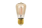 Zarówka LED - EGLO Żarówka światła LED ST48 Drop 4W/817 300 lumen amber dimmable E27 - 110066