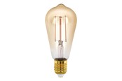 Zarówka LED - EGLO Żarówka światła LED ST64 4W/817 300 lumen amber dimmable E27 - 110067