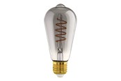 Zarówka LED - EGLO Żarówka światła LED ST64 Spiral 4W/820 100 lumen smoky dimmable E27 - 110088