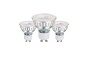Zarówka LED - EGLO Żarówka światła LED SCOB 4.5W/830 345 lumen clear 3-pack GU10 - 113114