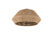 Lampy - EGLO ALDERNEY ceiling lamp natural - 43784