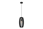 Lampy - EGLO BAJAZZARA pendant black - 900504