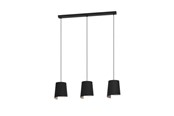 Lampy - EGLO BOLIVIA LANGBORD 3XE27 L880 SORT - 900426