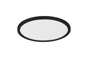 Lampy - EGLO CAMPASPERO ceiling lamp with remote control Ø295 mm black - 75738