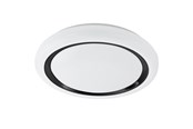 Lampy - EGLO CAPASSO LOFT 2200LM Ø480 SORT - 900335