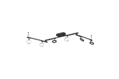 Lampy - EGLO CARDILLIO spot rail 3L black - 900839