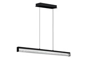Lampy - EGLO CARDITO long table pendant black/crystal - 900895