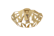 Lampy - EGLO CARLTON ceiling lamp gold - 43908