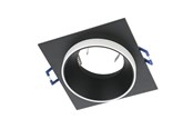 Lampy - EGLO CAROSSO INDBYG. GU10 93X93 SORT/HVID - 900452