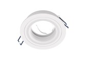 Lampy - EGLO CAROSSO built-in spotlight Ø93 mm white - 900816