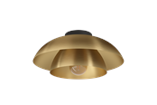 Lampy - EGLO CENCIARA ceiling lamp black/brushed steel - 900848