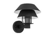 Lampy - EGLO CHIAPPERA outdoor wall lamp black - 900287
