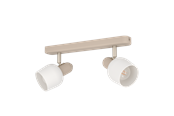 Lampy - EGLO CORATO spot rail 2L sand/white - 900715