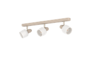 Lampy - EGLO CORATO spot rail 3L sand/white - 900716