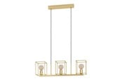 Lampy - EGLO CUMIOLE LANGBORD 3L E27 GULDFARVET - 900399