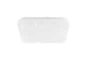 Lampy - EGLO Frania-S wall/ceiling lamp 330x330 mm 4000K white/crystal effect - 900364