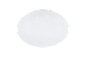 Lampy - EGLO FRANIA-S ceiling lamp Ø310 mm 3000K IP44 white with crystal effect - 900619