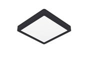 Lampy - EGLO FUEVA 5 ceiling lamp 210x210 mm 3000K IP44 black - 900644