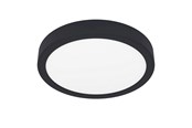 Lampy - EGLO FUEVA 5 ceiling lamp Ø210 mm 3000K black - 900653