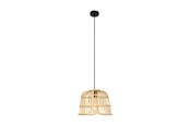 Lampy - EGLO GLYNEATH pendant wood - 43873