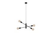 Lampy - EGLO GRADOLI pendant black - 33183