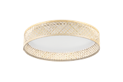 Lampy - EGLO LUPPINERIA ceiling lamp Ø380 mm 3000K bamboo - 900464