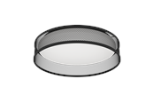 Lampy - EGLO LUPPINERIA ceiling lamp Ø385 mm 3000K black - 900795