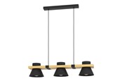 Lampy - EGLO Maccles black brown - 43956