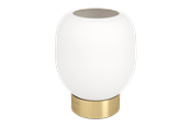 Lampy - EGLO MANZANARES table lamp white/brushed brass - 900307