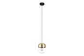Lampy - EGLO MARYVILLE pendant clear/gold - 900549