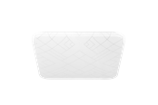 Lampy - EGLO RENDE ceiling lamp 380x380 mm white/silver - 900613