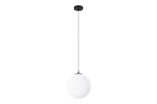 Lampy - EGLO RONDO pendant lamp Ø300 mm white/black - 900511