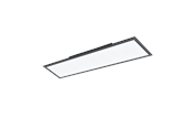 Lampy - EGLO SALOBRENA 1 ceiling lamp 1200x300 mm 4000K black - 900821