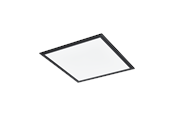 Lampy - EGLO SALOBRENA 1 ceiling lamp 450x450 mm 4000K black - 900818