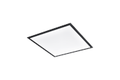 Lampy - EGLO SALOBRENA 1 ceiling lamp 595x595 mm 4000K black - 900819