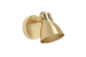 Lampy - EGLO SERAS spotlight brushed steel/gold - 900169