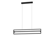 Lampy - EGLO SIBERIA long table pendant lamp LED 3000-6500K black - 900466