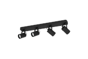Lampy - EGLO SOREGO spot rail 4L black - 900333