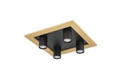 Lampy - EGLO Valcasotto 1 black brown - 900435