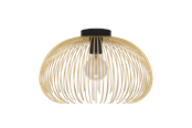 Lampy - EGLO VENEZUELA ceiling lamp black/gold - 900165