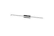 Lampy - EGLO VERDELLO mirror lamp 600 mm 3000/6500K black/brass - 900475