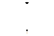Lampy - EGLO YORTH pendant suspension black - 43801