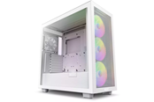 Obudowa komputerowa - NZXT H7 Flow RGB - Matte White - Obudowa komputerowa - Miditower - Biały - CM-H71FW-R1