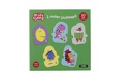 Zabawki dla niemowlat - DR Børste 1 meter Puslespil 10 pcs - 6-281
