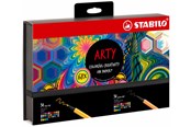 Materialy hobbystyczne - STABILO ARTY Creative Set 68 pens Point 88 & Pen 68 34 of each - 204096