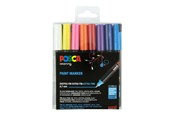 Materialy hobbystyczne - POSCA  marker sæt PC-1MR 16 ass. std. colors - 401632